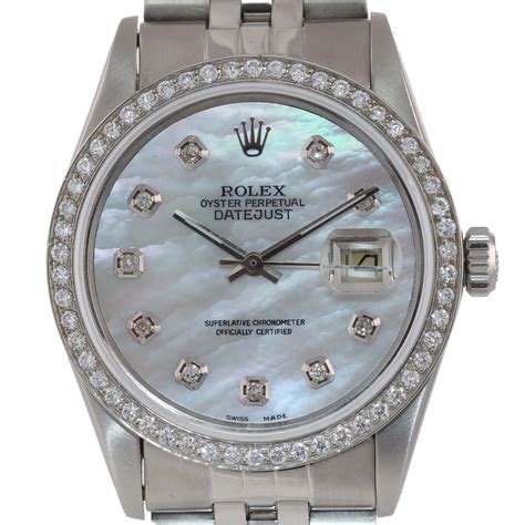 diamond bezel for rolex datejust 2|Rolex diamond bezel 36mm.